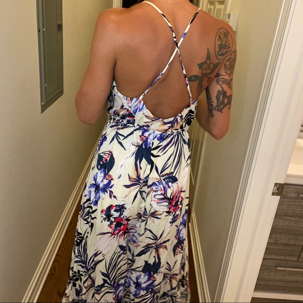 Lulus floral hi-low dress - Picture 2 of 7